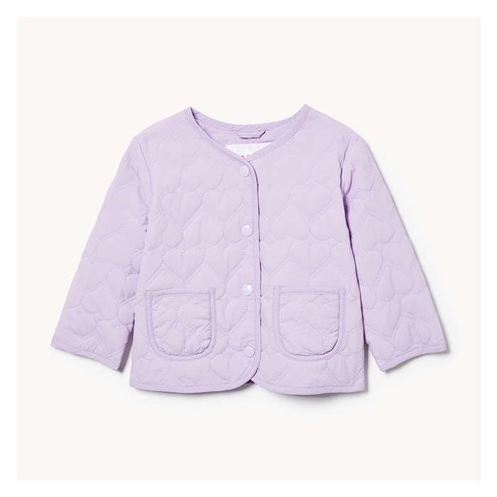Bébés Filles Veste matelassée avec PrimaLoftMD - Bleu Pervenche